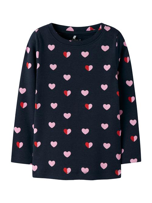 NAME IT Bluser & t-shirts 'NMFLEDABBU'  mørkeblå / lyserød / knaldrød
