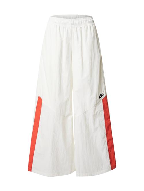 Nike Sportswear Bukser  creme / rød / sort