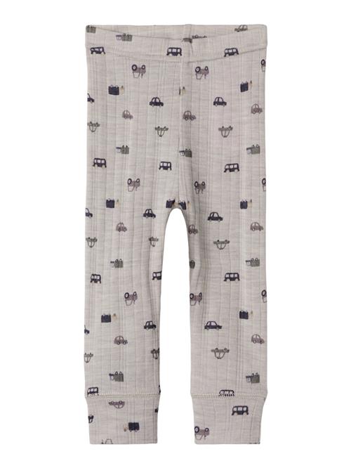 Se NAME IT Uld Leggings Wang Nacreous Cloud hos SmartKidz