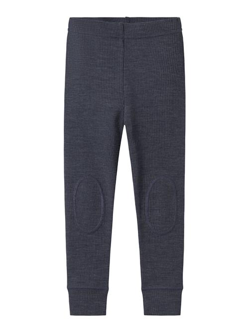 NAME IT Uld Leggings Wax Ombre Blue