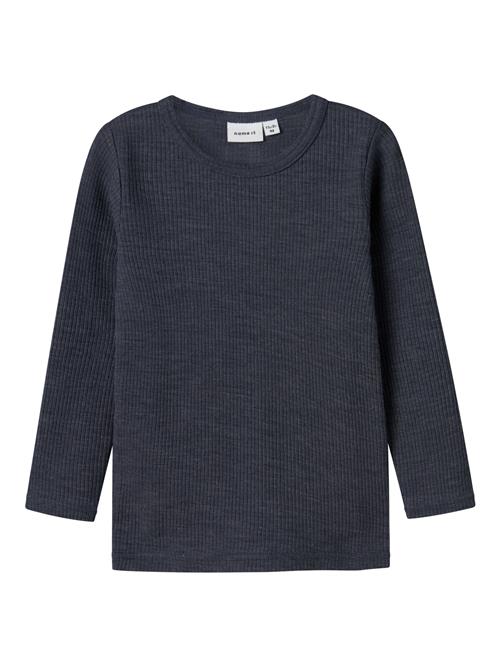 Se NAME IT Langærmet Uld Bluse Ombre Blue hos SmartKidz