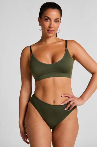 Hunkemöller Dide høj trusse Grøn