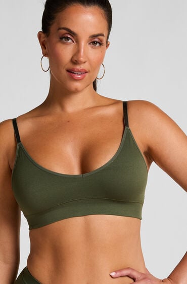 Hunkemöller Dide trekantsbralette grøn