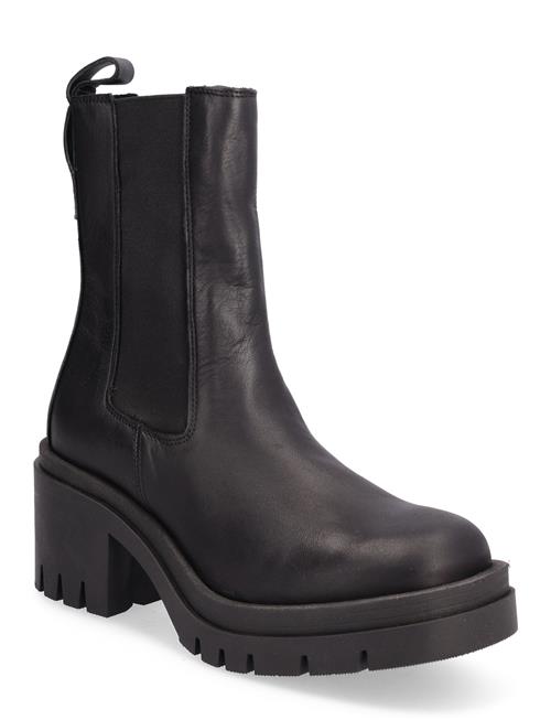 Slfsage Chelsea Leather Boot B Selected Black