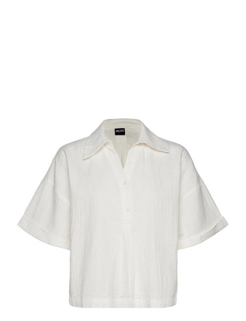 Pckiana Ss Shirt Bc Pieces White