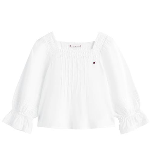 Tommy Hilfiger Bluse - Broderie Anglaise - White