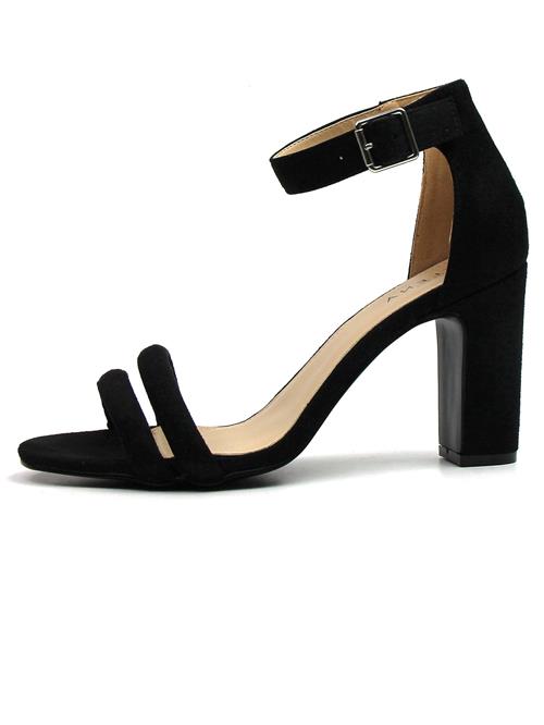 Celena Sandaler med rem 'Chelsie'  beige / sort