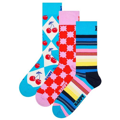 Happy Socks Sokker  blå / gul / pink / lys rød / sort / hvid