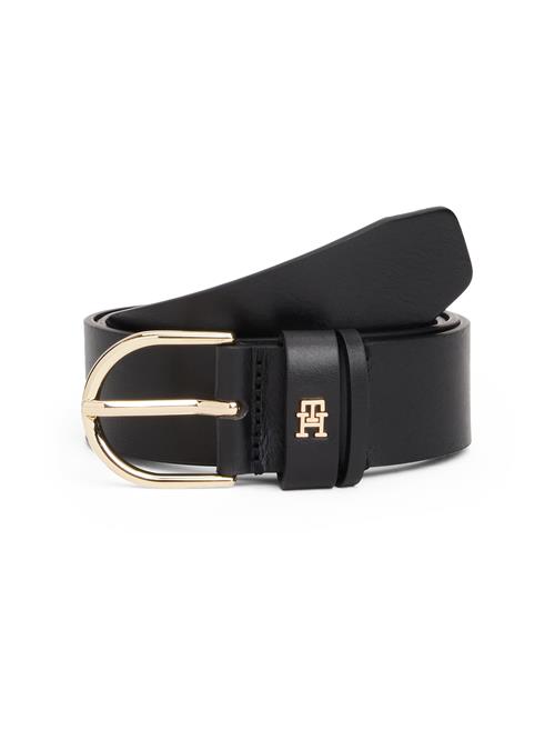 TOMMY HILFIGER Bælte 'ESSENTIAL EFFORTLESS'  sort