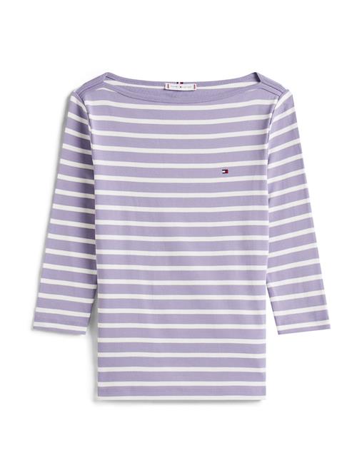 TOMMY HILFIGER Shirts 'NEW CODY'  lilla / hvid