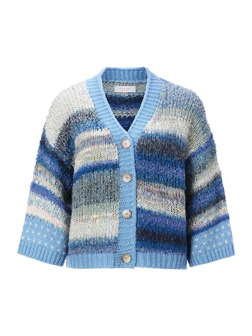 Rich & Royal Cardigan  beige / blå / grå / hvid