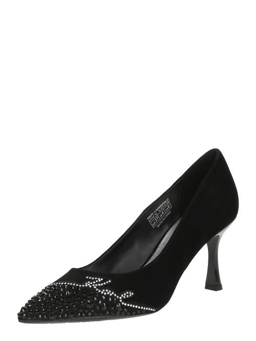 Karl Lagerfeld Pumps  sort / hvid