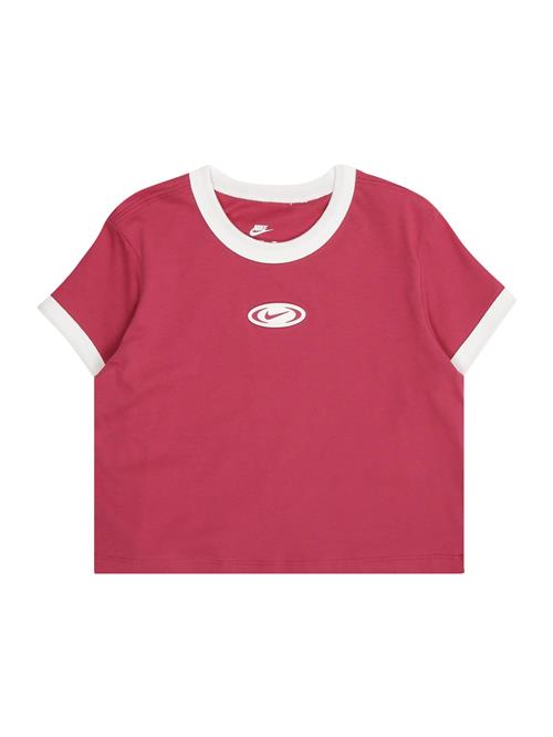 Se Nike Sportswear Bluser & t-shirts  pink / hvid ved About You