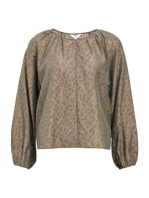Se OBJECT Bluse 'OBJTRUE'  umbra / mokka ved About You
