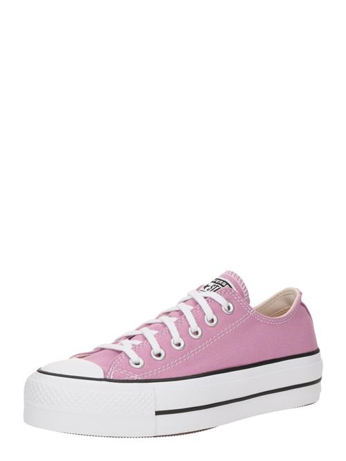 CONVERSE Sneaker low 'CTAS LIFT'  eosin / sort / hvid