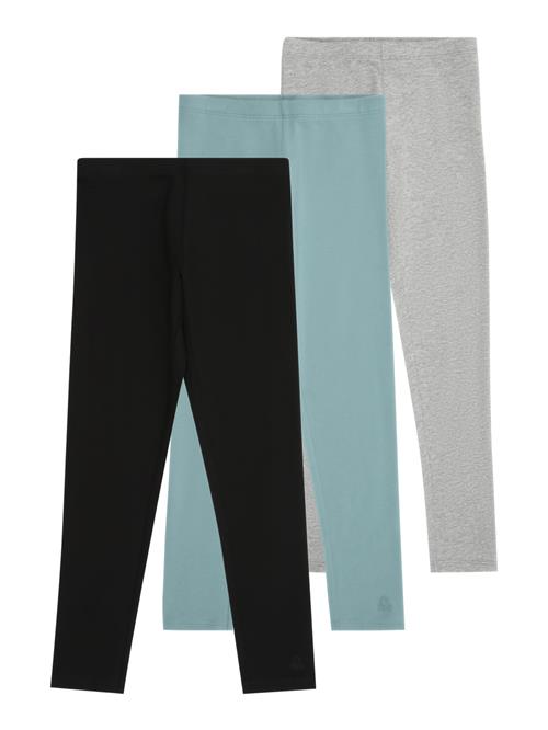 UNITED COLORS OF BENETTON Leggings  turkis / grå-meleret / sort