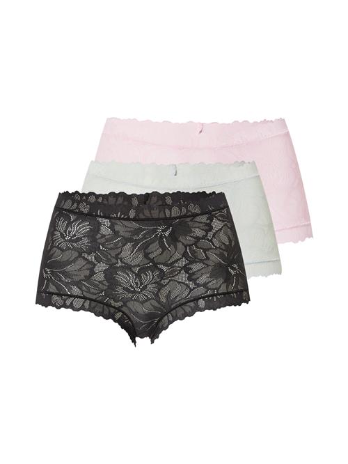 Lindex Panty 'Blenda'  lys pink / sort / hvid
