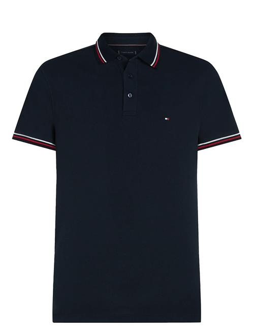 Tipped Slim Fit Polo Tommy Hilfiger Navy