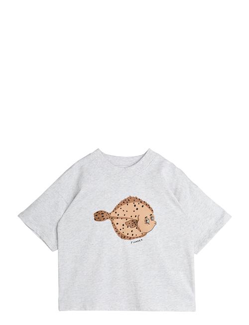 Se Flundra Sp Ss Tee Mini Rodini Grey ved Booztlet