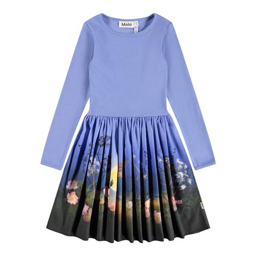 Molo Casie Kjole Med Lange Ærmer Moonrise  Moonrise 92/98 cm  Blå  92/98 cm  kvinde