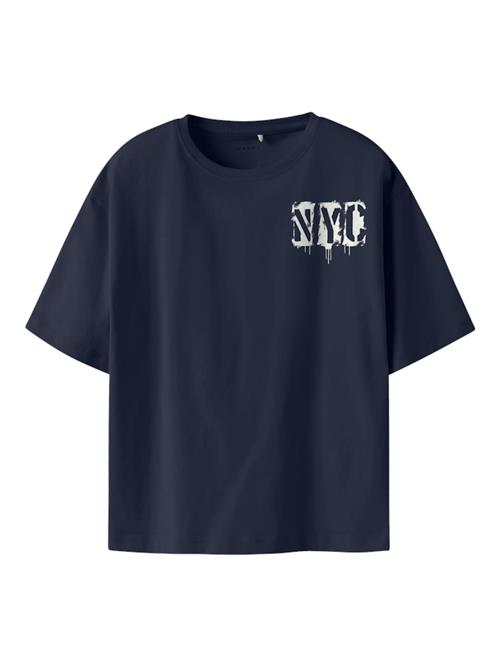 NAME IT Bluser & t-shirts 'NKMVICTOR'  navy / hvid