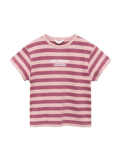 MANGO KIDS Bluser & t-shirts 'LEADER'  lyserød / gammelrosa / hvid