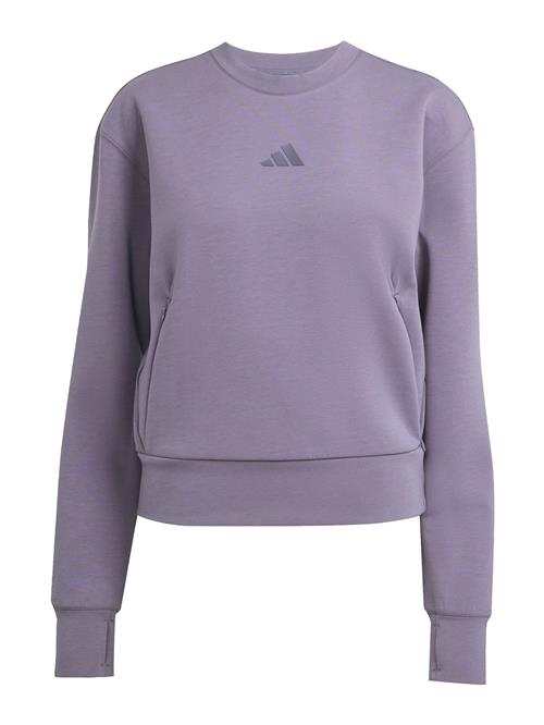 ADIDAS PERFORMANCE Sportsweatshirt 'Designed For Training'  lilla