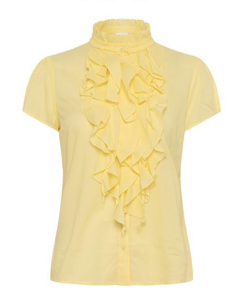 Se SAINT TROPEZ Bluse 'Tilli'  pastelgul ved About You
