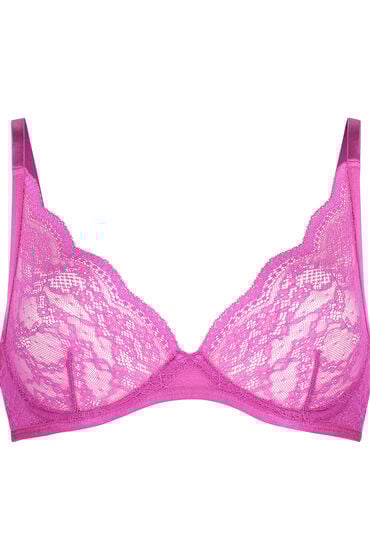 Hunkemöller Ikke-formstøbt bøjle-bh Isabelle lilla