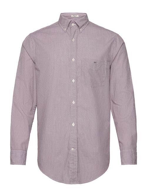 Reg Classic Poplin Banker Shirt GANT Red