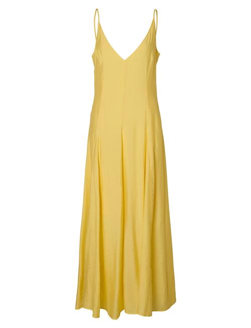 Slfjosella Tiered Ankle Strap Dress Selected Yellow
