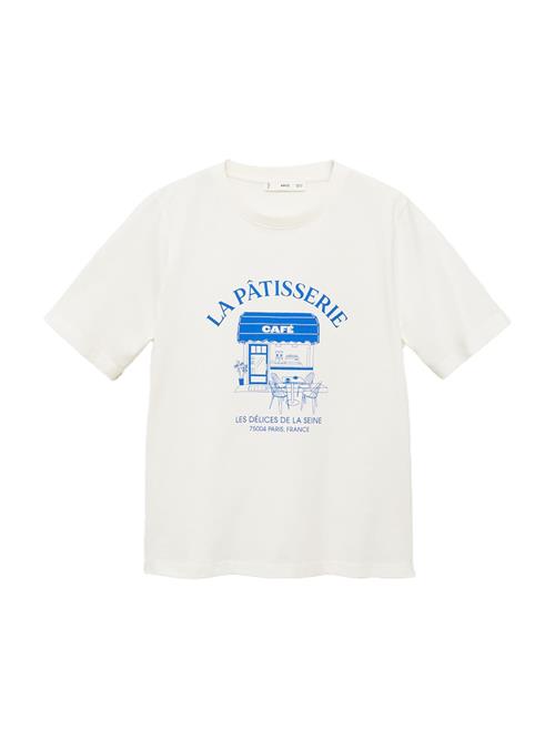 Se MANGO Shirts 'RIN'  blå / hvid ved About You
