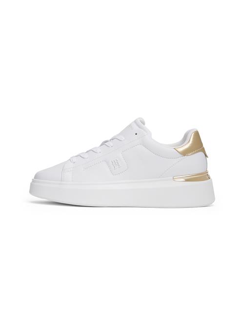 TOMMY HILFIGER Sneaker low  guld / hvid