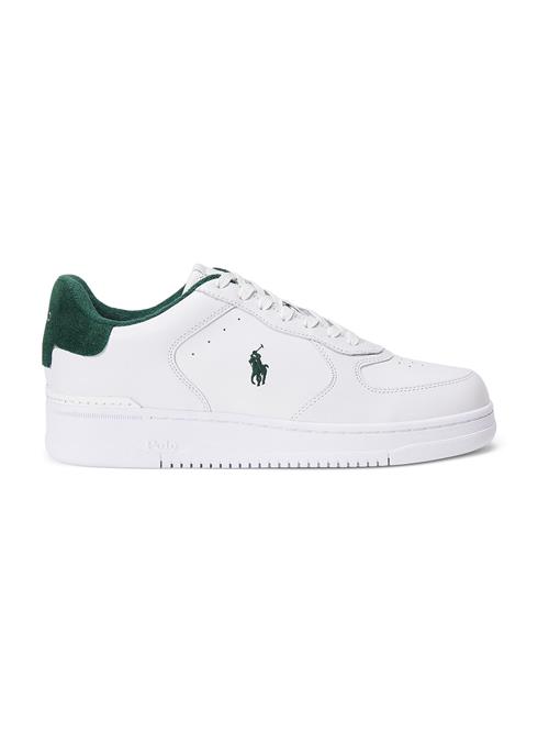Polo Ralph Lauren Sneaker low 'MASTERS CRT'  mørkegrøn / hvid