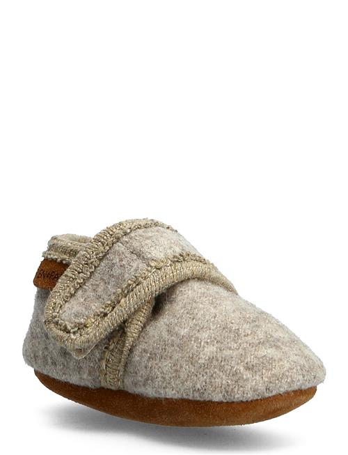 Baby Wool Slippers En Fant Grey