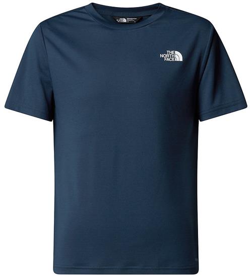 The North Face T-shirt - Teen New 24/7 - Summit Navy m. Logo