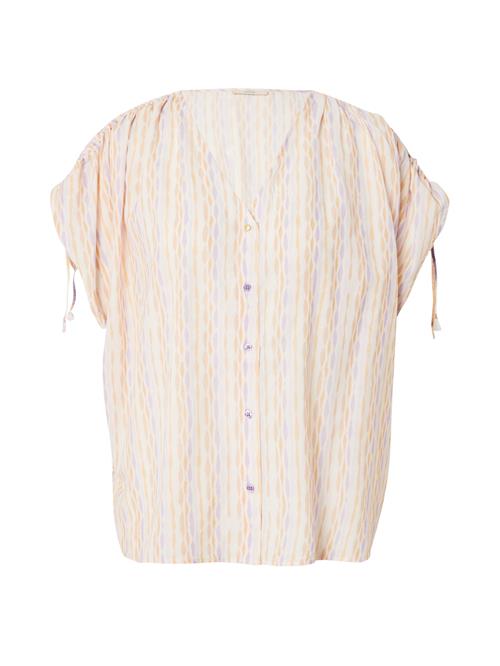 sessun Bluse  beige / lilla / orange
