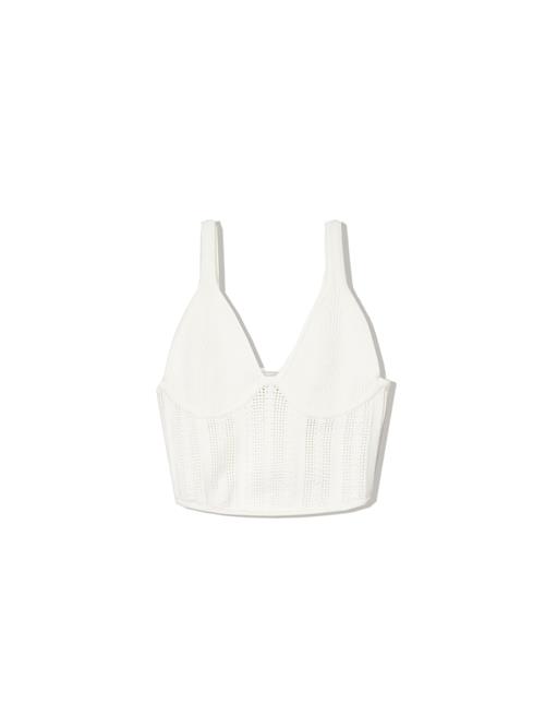 Bershka Sticktop  hvid