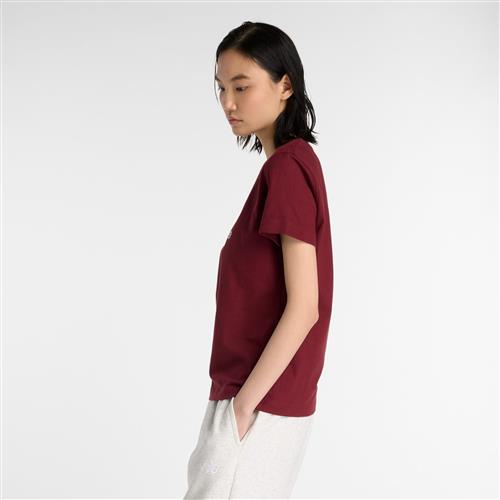 new balance Shirts  merlot / hvid