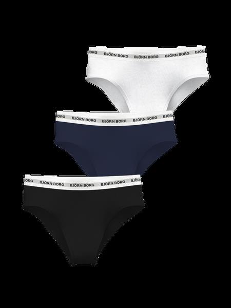 Björn Borg Logo Highwaist Briefs 3-pack Multi, XL