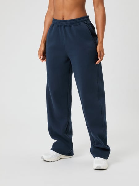 Björn Borg Studio Oversized Straight Sweatpants Marineblå, XL