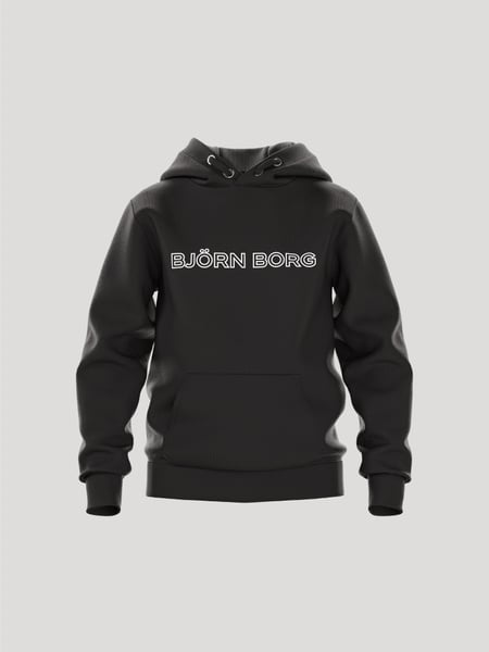 Björn Borg Borg Essential 3 Hoodie Sort, 134-140