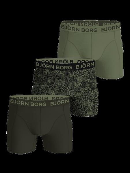 Björn Borg Bamboo Boxers 3-pack Grøn, XS