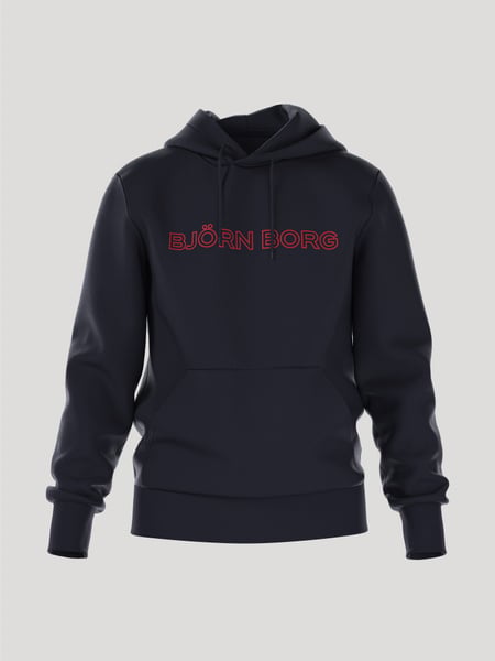 Björn Borg Borg Essential 3 Hoodie Marineblå, XL