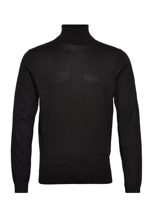 Slhtown Merino Coolmax Knit Roll B Noos Selected Black