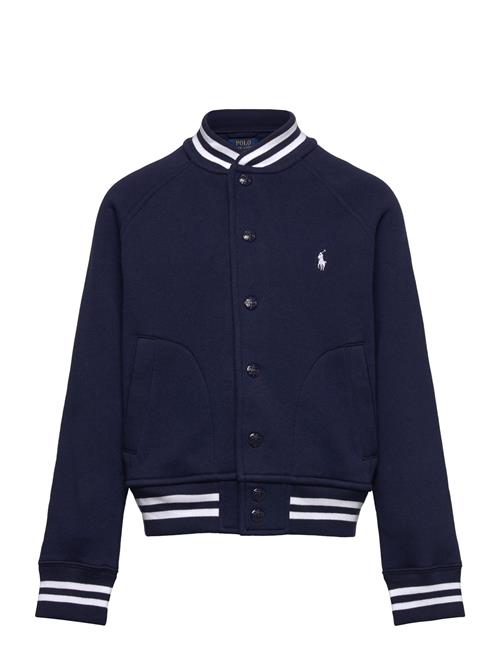 Fleece Baseball Jacket Ralph Lauren Kids Navy