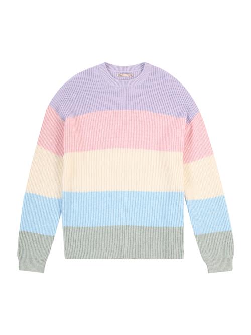 ONLY GIRLS Pullover 'KONSANDY'  lyseblå / pastelgrøn / lavendel / lyserød