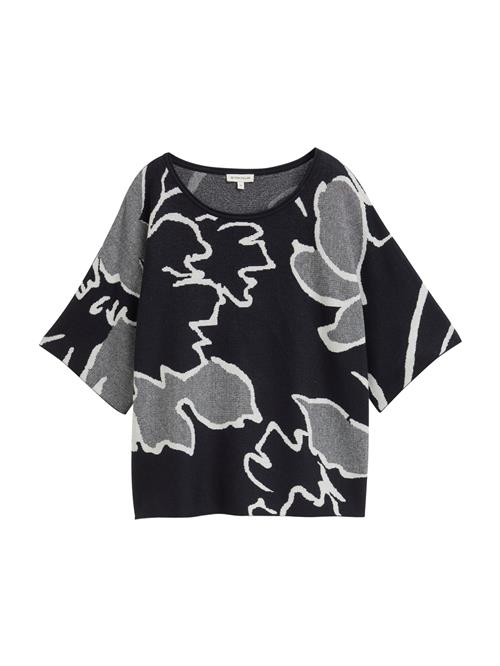 Se TOM TAILOR Pullover  sort / hvid ved About You