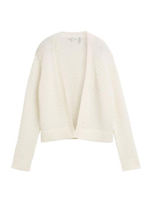 TOM TAILOR Cardigan  hvid