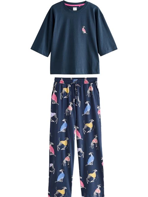 Next Pyjamas  blå / marin / curry / pink